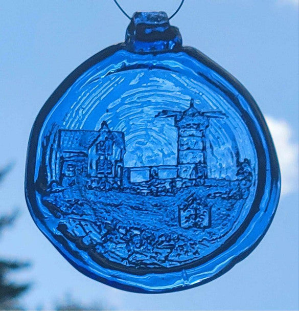 Old Hancock Suncatcher Set of 3 - Lighthouses