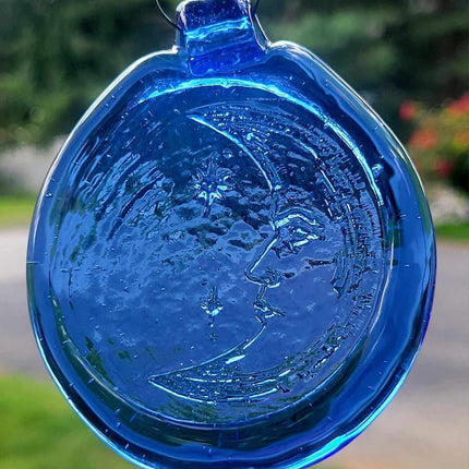 Old Hancock Moon and Star Suncatcher