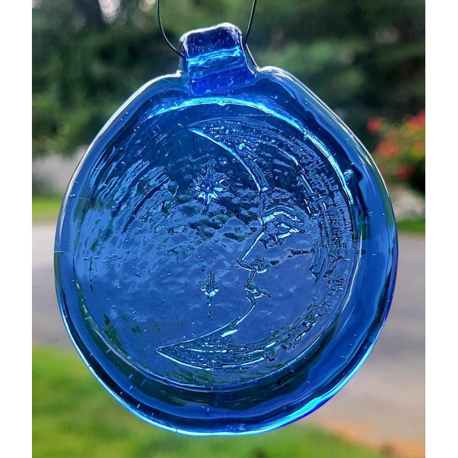 Old Hancock Moon and Star Suncatcher