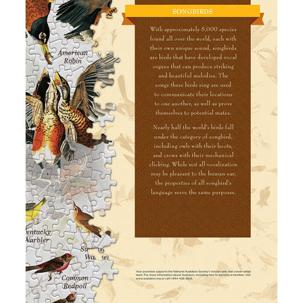 Audubon - Songbirds 1000pc Puzzle