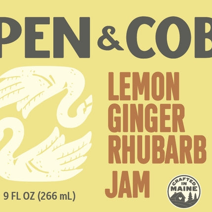 Lemon Ginger Rhubarb Jam
