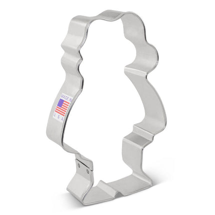 Cute Santa Cookie Cutter 4.5"