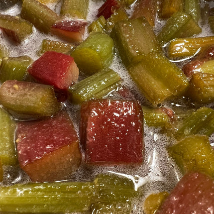 Lemon Ginger Rhubarb Jam
