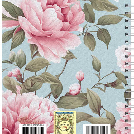 The Old Farmer's Almanac Garden Journal - Back Cover