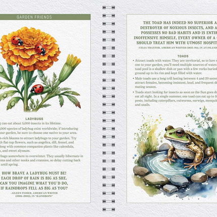 The Old Farmer's Almanac Garden Journal - Interior Page Example 5