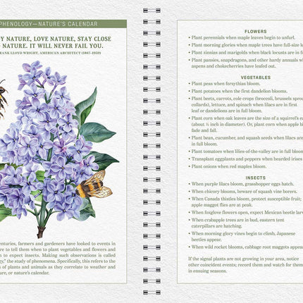The Old Farmer's Almanac Garden Journal - Interior Page Example 8