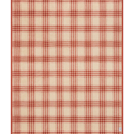 Desert Red Plaid Blanket