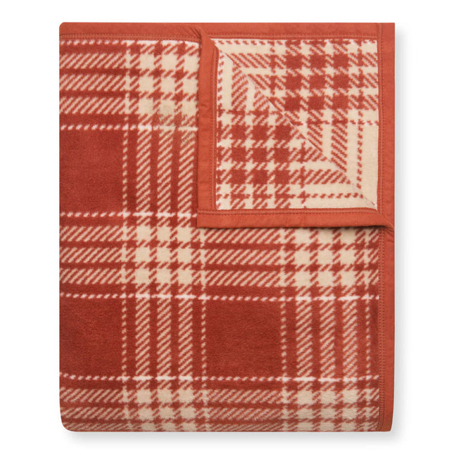 Desert Red Plaid Blanket
