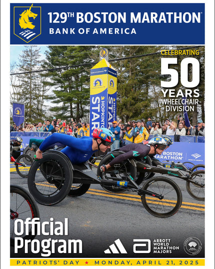 2025 Boston Marathon Official Program
