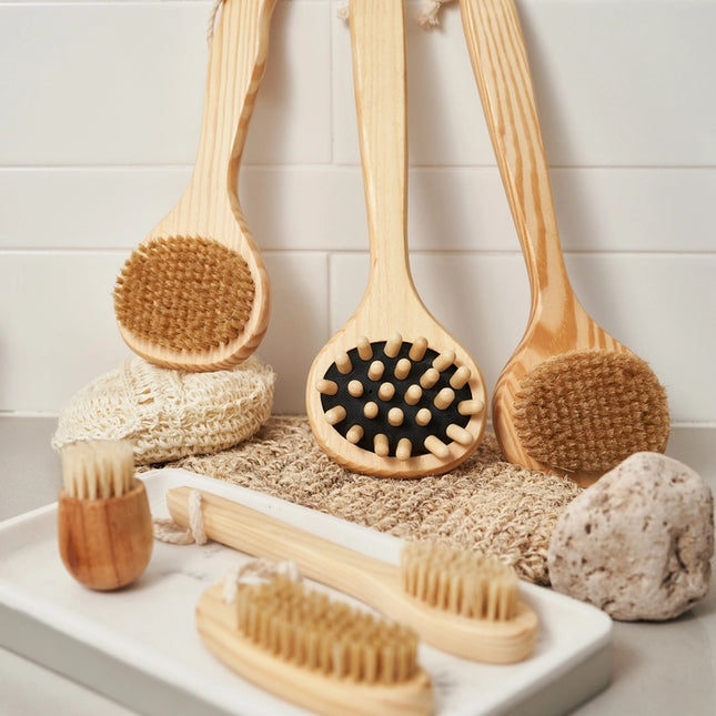 Cedar Massage Brush