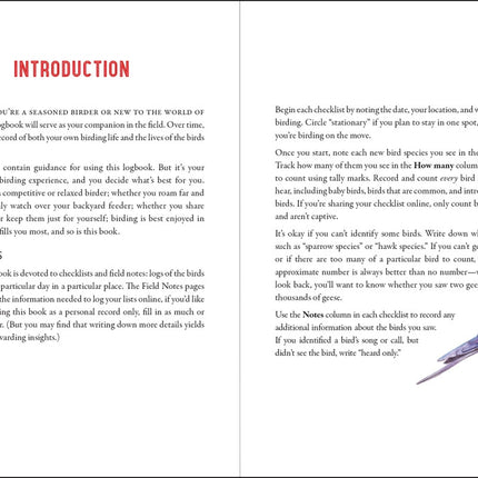 The Birder's Logbook