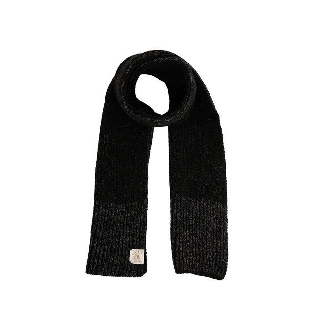 U.S. Ragg Wool Scarf - Black Melange