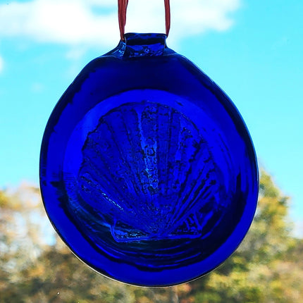 Old Hancock Scallop Shell Suncatcher