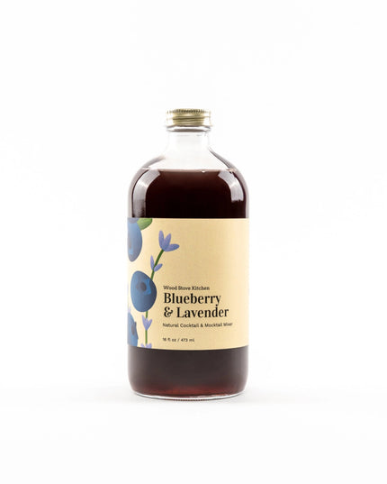 Blueberry & Lavender Cocktail + Mocktail Mixer - 16oz
