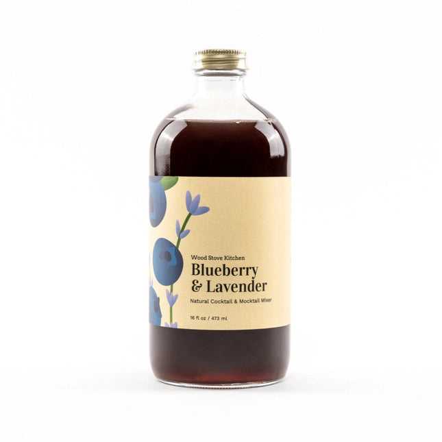 Blueberry & Lavender Cocktail + Mocktail Mixer - 16oz