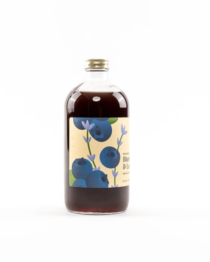 Blueberry & Lavender Cocktail + Mocktail Mixer - 16oz