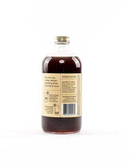 Blueberry & Lavender Cocktail + Mocktail Mixer - 16oz