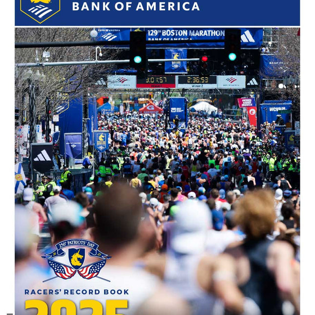 2025 Boston Marathon Results Book