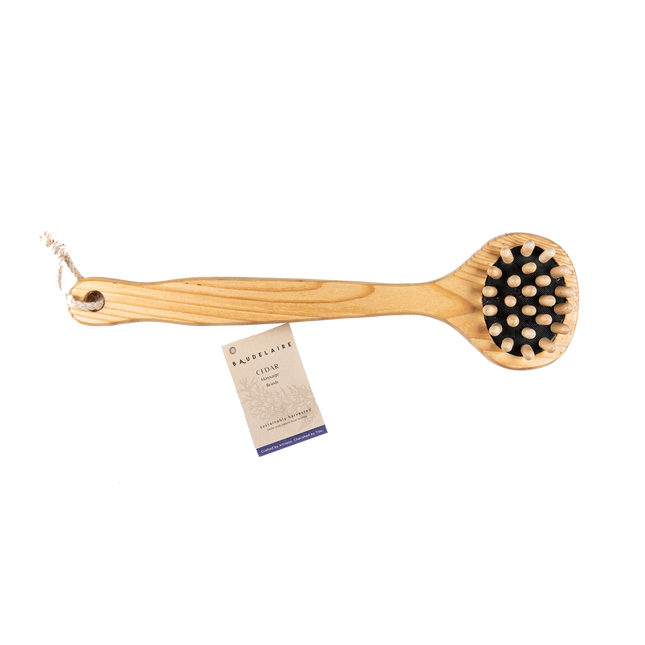 Cedar Massage Brush