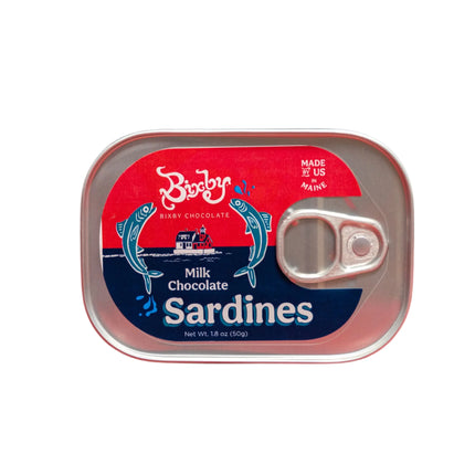 Chocolate Sardine Tins - Milk or Dark Chocolate