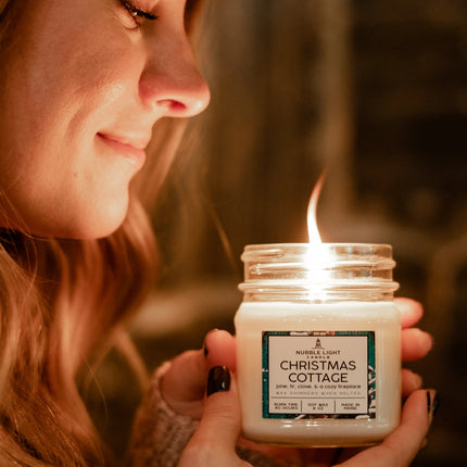 Christmas Cottage Candle