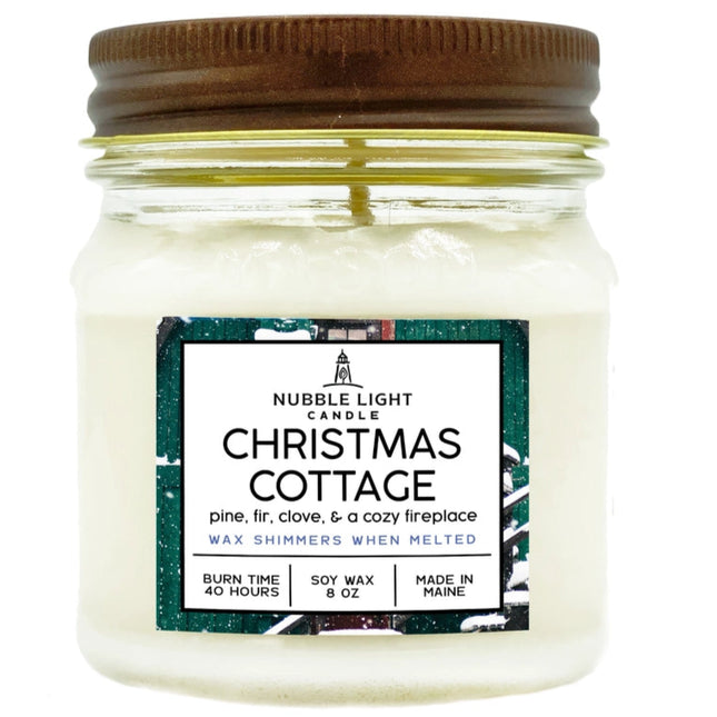Christmas Cottage Candle