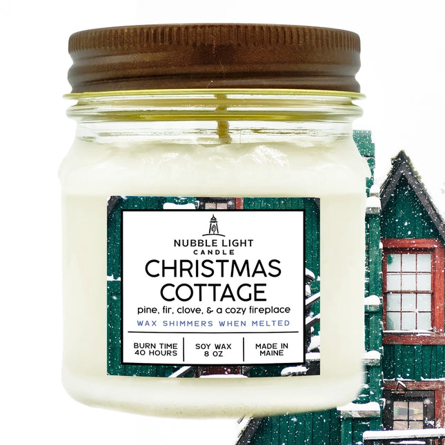 Christmas Cottage Candle