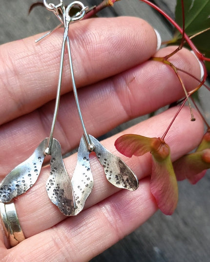 Maple Seed Pod Earrings