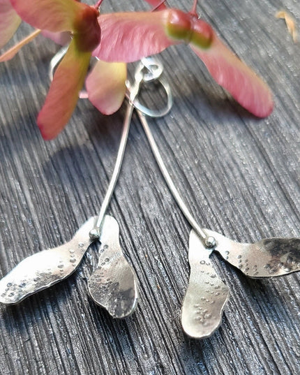 Maple Seed Pod Earrings