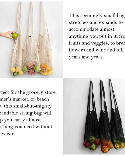 ECOBAGS String Bag - Long Handle