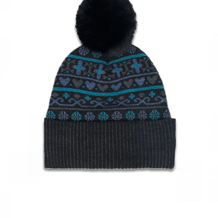 Faux Fur Pom Beanie - available in 3 colors