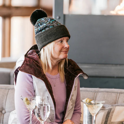 Faux Fur Pom Beanie - available in 3 colors