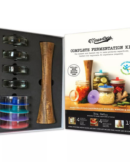 the inner package for the tool kit showing the pickle packer, pickle pebbles, and pickle pipes