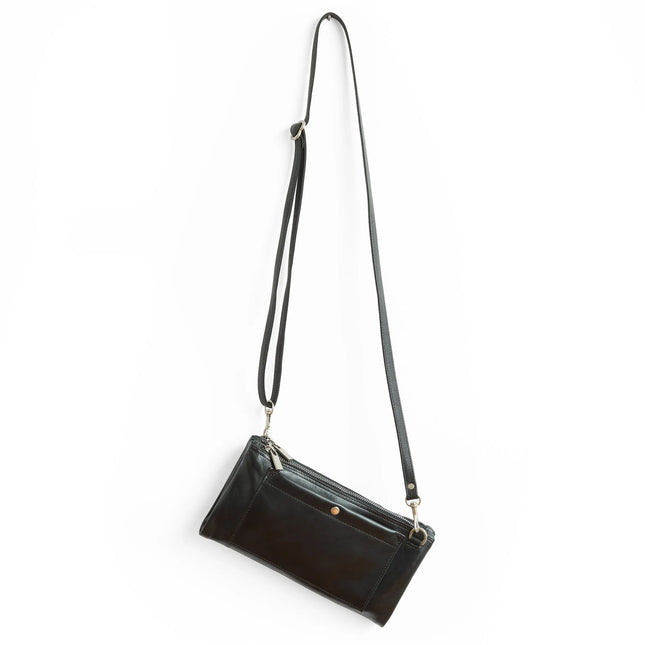 Gemini Crossbody Bag – Black