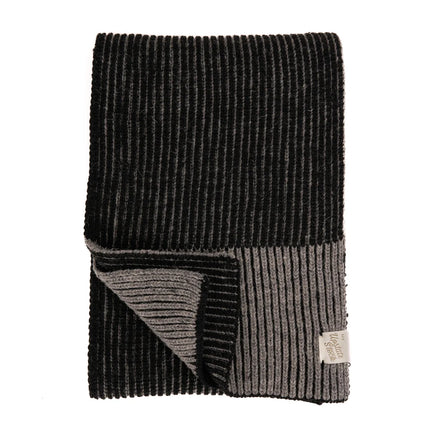 U.S. Ragg Wool Scarf - Grey Tweed