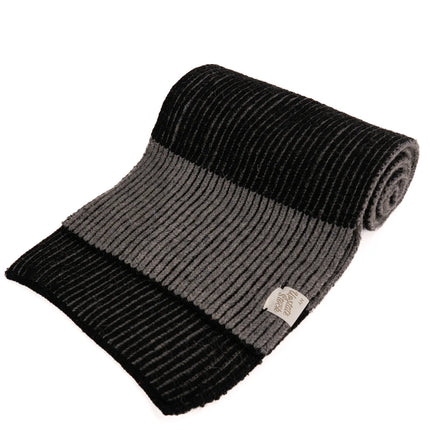 U.S. Ragg Wool Scarf - Grey Tweed