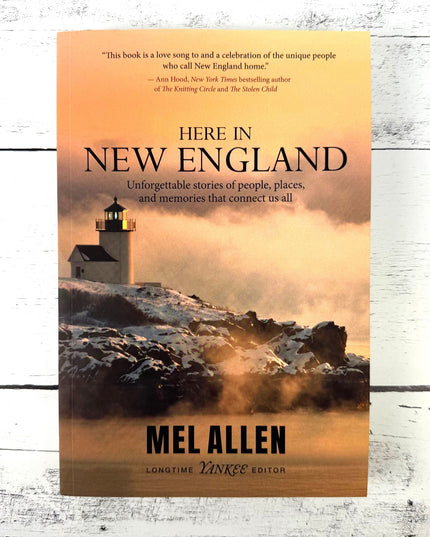 PRE-ORDER: Here in New England by Mel Allen