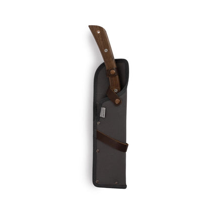 the japanese nata hatchet stored in its sheath
