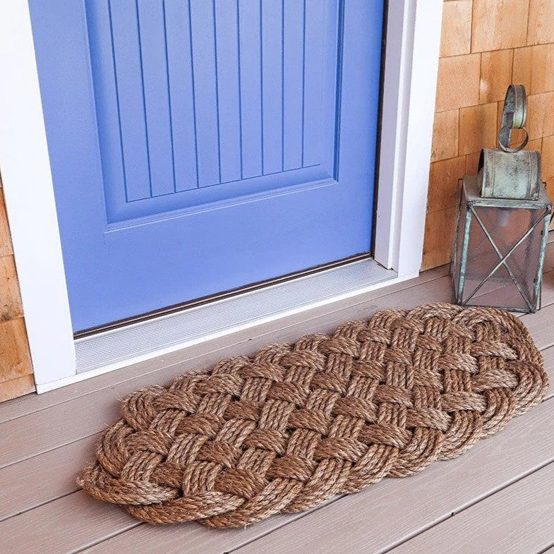 Large Nautical Rope Mat, Manila Rope – NewEngland.com Store