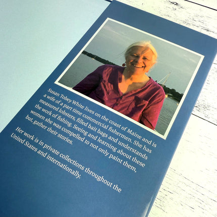 interior book flap with Susan Tobey White artist bio