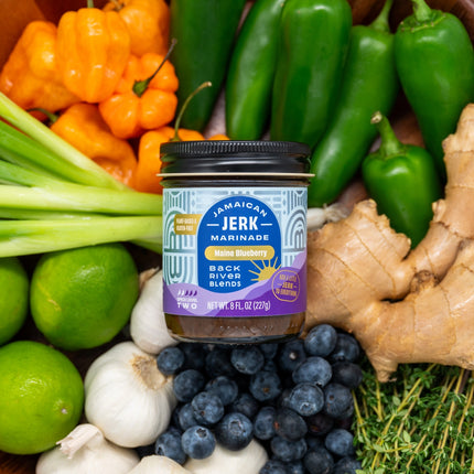 Maine Blueberry Jamaican Jerk Marinade