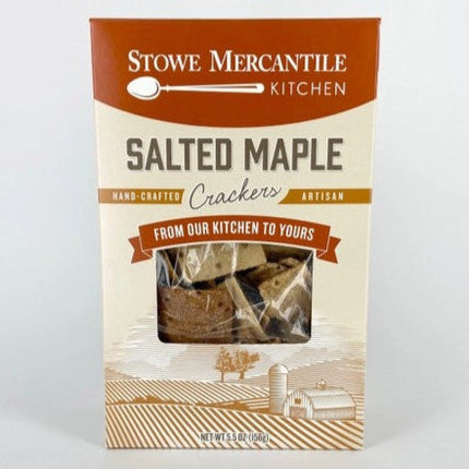 Stowe Mercantile Kitchen Salted Maple Crackers
