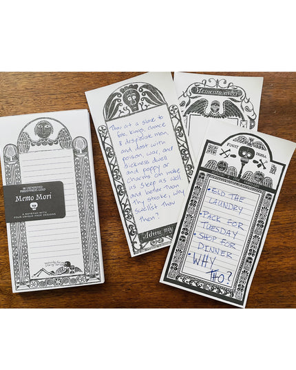 Memo Mori Notepad