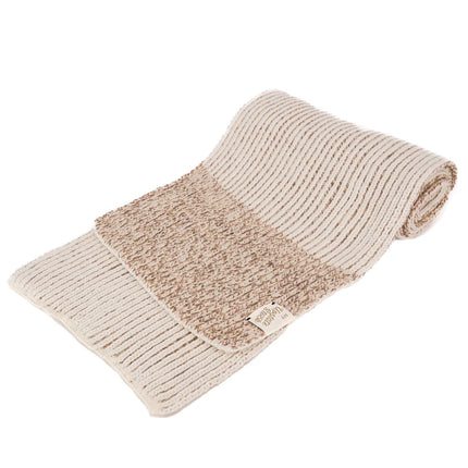 U.S. Ragg Wool Scarf - Oatmeal Melange
