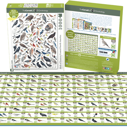 Birds of Eastern and Central North America Jigsaw Puzzle 1000 Piece