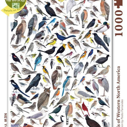 Birds of Western North America Jigsaw Puzzle 1000 Piece