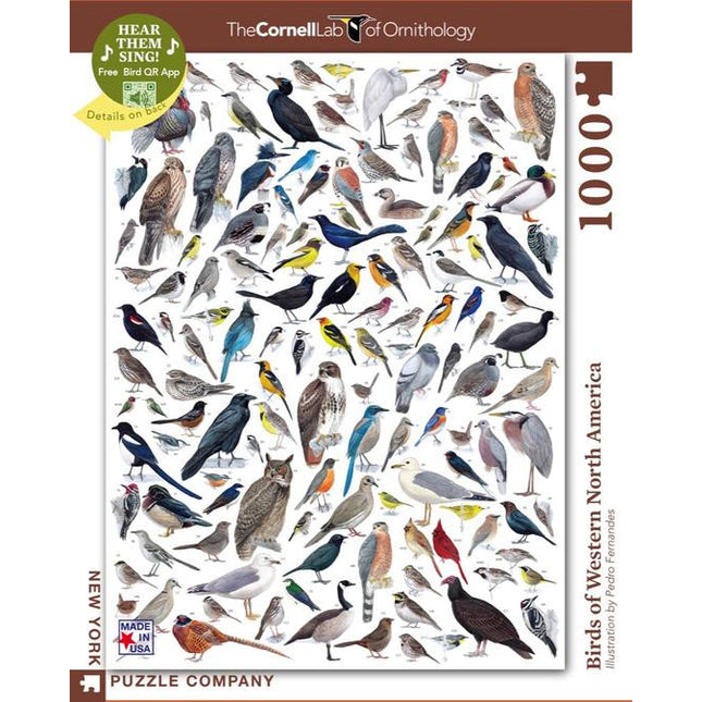 Birds of Western North America Jigsaw Puzzle 1000 Piece