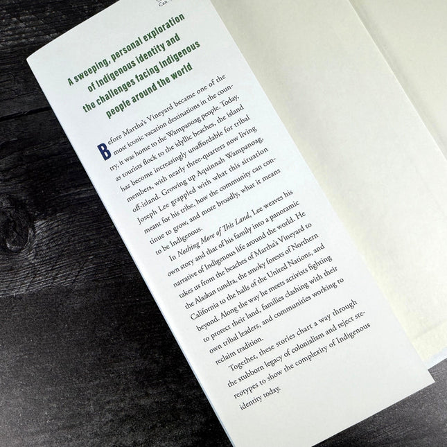 Nothing More of This Land