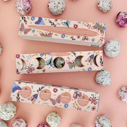Moon Phase Wildflower Seed Planting Set