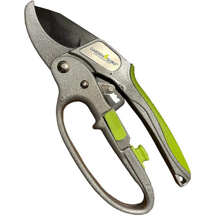 Garden Guru 2-in-1 Ratchet Hand Pruning Shears